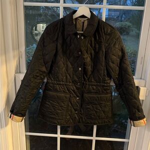 Burberry Black Quilted Puffer Jacket